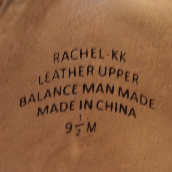 Kelly & Katie Women's 9.5 M Shoes Pump Wedge Black Leather Rd Toe - Picture 13 of 13